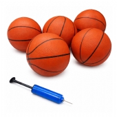 Tabela de Basquete Duplo com Placar Eletr�nico 5 Bolas Bomba de Ar