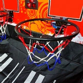 Tabela de Basquete Duplo com Placar Eletr�nico 5 Bolas Bomba de Ar