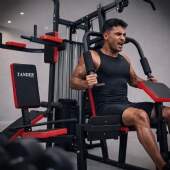 Multi Estação de Musculação com 68 kg de Peso