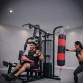 Multi Estação de Musculação com 68 kg de Peso