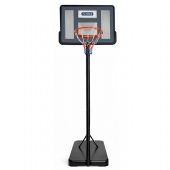Tabela de Basquete Portátil Móvel Altura Ajustável 1,50 até 3,05 M Aro 45cm
