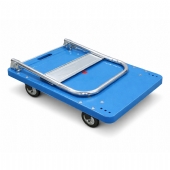 Carrinho de Carga Plataforma Dobr�vel 300kg A�o