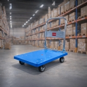 Carrinho de Carga Plataforma Dobr�vel 300kg A�o