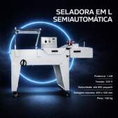 Seladora em L Semiautomatica 1kw 800 Pe�as/h 220v