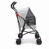 Carrinho de Passeio Pet com Porta Copo para Cães e Gatos 5kg Dobrável