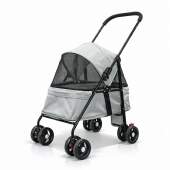 Carrinho de Passeio Pet para C�es e Gatos 20kg Dobr�vel