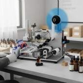 Rotuladora Pneum�tica 120w Sensor Fotoel�trico Inteligente 60 Pe�as/Minuto