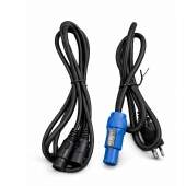 Refletor Elipsodial 19º COB Branco Quente/Frio 200w DMX Bivolt