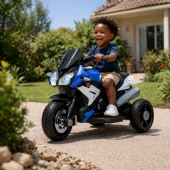 Mini Moto Elétrica Infantil com Som e Farol Led