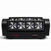 KIT 2 Moving Mini Spider Beam 8 Leds 5w RGBW DMX Profissional