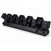 Kit 2 Barras Girat�ria M�quina Led RGB 12 Cabe�as 800w