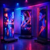 Totem Led Tela 640x1920mm P2.5 Indoor Tb2 Propaganda 220v