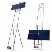 Elevador para Placa Solar Motorizado 15m 1300w 200kg