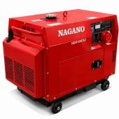 Gerador de Energia a Diesel 8kva Trifásico 110v/220v Silenciado Partida Elétrica Com QTA