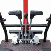 Mini Escavadeira a Diesel 25 hp 1500 kg Braço Articulado Cabine Aberta com Cobertura
