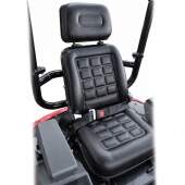 Mini Escavadeira a Diesel 25 hp 1500 kg Braço Articulado Cabine Aberta com Cobertura