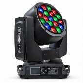 Moving Beam Bee Eye 19 LED RGBW 15w DMX512