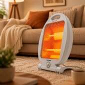 Aquecedor Domestico Quartzo 800w com Prote��o Superaquecimento
