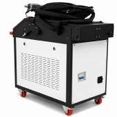 Máquina Laser 3 em 1 1500W Solda Corte e Limpeza Alta Precisão 220V Monofásico