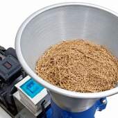 Moinho de Pellets Secos 2 Rolos Produ��o de Ra��o Animal Granulada