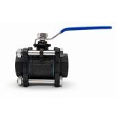 V�lvula Registro Esfera Tripartida WCB 1.1/4 Pol 32mm BSP