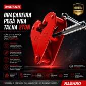 Bra�adeira Pega Viga Talha 2 Ton