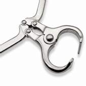 Alicate Castrador de Boi Bezerro Cabrito Porco Aço Inox