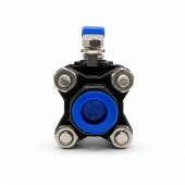 Válvula Registro Esfera Tripartida Rosca DN15 12 BSP WCB