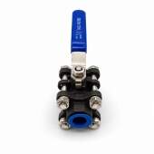 Válvula Registro Esfera Tripartida Rosca DN15 12 BSP WCB