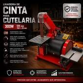 Lixadeira de Cinta para Cutelaria 300w 125mm 760×25mm
