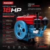 Motor a Diesel 18hp Partida El�trica Refrigerado a �gua 4 Tempos