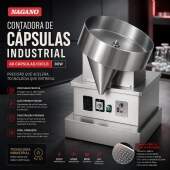 Contadora de C�psulas Industrial 60 C�psulas/Ciclo 80w