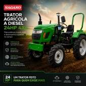 Trator Agr�cola a Diesel 24Hp 4x4 com Santo Ant�nio