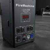 Máquina de Fogo 2 Unidades com Controlador DMX512 80w