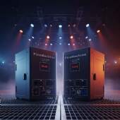 Máquina de Fogo 2 Unidades com Controlador DMX512 80w
