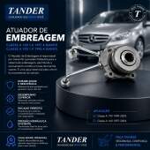 Atuador de Embreagem Classe A 160 1.6 1997 2004 190 1.9 1998 2004 47C0015