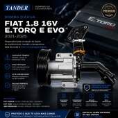 Bomba D'Água Fiat Argo Cronos Toro 1.8 16V E.TorQ EVO 2021 a 2025 Jeep Renegade 46350532