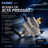 Bomba de Alta Pressão Audi A3 A4 2.0 16V Jetta 2.5 2003 a 2010