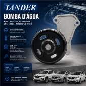 Bomba D'Água Kwid Logan 2017 a 2024 Sandero 2017 a 2022 Todos 1.0 12V