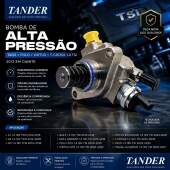 Bomba de Alta Pressão Taos, T-Cross, Virtus, Polo GTS, Golf e Audi 1.4 TSI/TFSI 2012