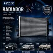 Radiador Astra Zafira 1999 a 2008 MLBU1742241851