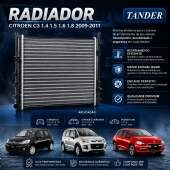 Radiador Citroen c3 1.4 1.5 1.6 1.8 2009-2011 MLBU1882469262