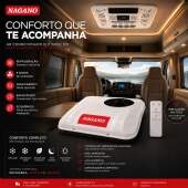 Ar Condicionado Elétrico Caminhão Motorhome 12v
