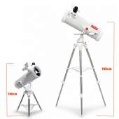 Telescópio Newtoniano Refletor Nagano 114x1000mm com Tripé 3x Buscador Ponto Vermelho