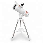 Telescópio Newtoniano Refletor Nagano 114x1000mm com Tripé 3x Buscador Ponto Vermelho