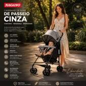 Carrinho de Bebê de Passeio Dobrável 0-15kg