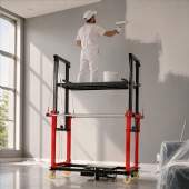 Andaime Plataforma Elétrico 300kg 2m 220v Para Pintor
