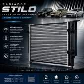 Radiador Fiat Stilo 1.8 e 2.4 2002 a 2012 MLBU1714601336