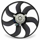 Ventoinha Radiador Gol G5 G6 Voyage Saveiro 2008 a 2014 com Ar 5U0959455B 5U0959455C