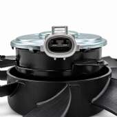 Ventoinha do Radiador Toyota Etios 1.3 1.5 com Ar 2012 a 2016 16361-0Y020